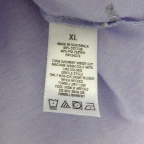 Aeropostale Celestial Floral Graphic Tee Slim Fit | Juniors XL - Picture 7 of 9